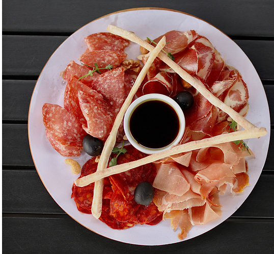 Мікс італійських м’яcних делікатесів