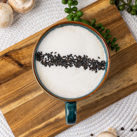 Грибний капучино