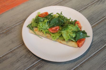 Млинець з шинкою та грибами